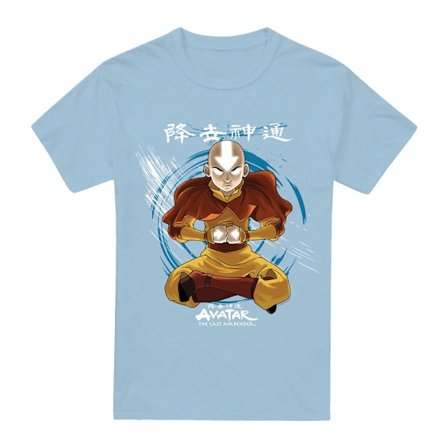 Avatar: The Last Airbender Herr Power of Air T-Shirt L Ljusblå