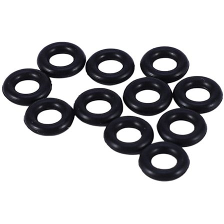 10 sorte gummiring, O-formede ringe tætningsskive 8 x 4 x 2mm