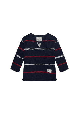 emmamalena Käringötröja Stickad Barn Marinblå Tröjor & koftor Blå 90