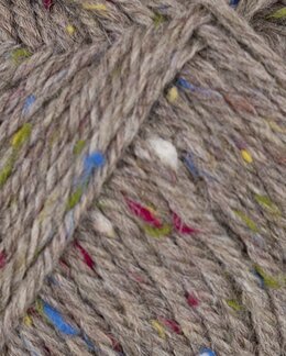 Garn Viking Eco Highland Wool 50g Grå multi - Viking of Norway