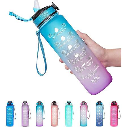 32oz läckagesäker dricksvattenflaska med