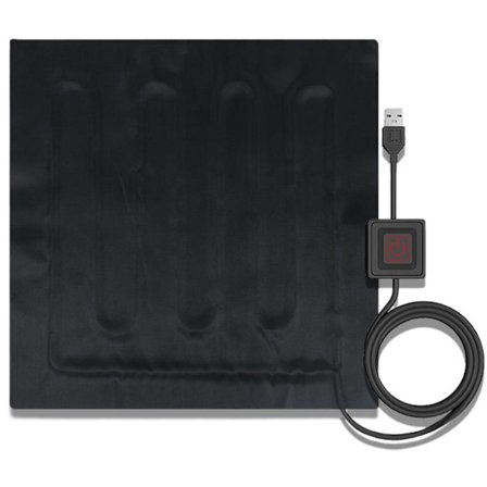 ING Elektriske Tæpper, 1 Stk. Reptil Varmemåtte, Horisontal USB Varmemåtte, Egnet til Skildpadder, Firben (Kæledyr) og Gravide Kvinder