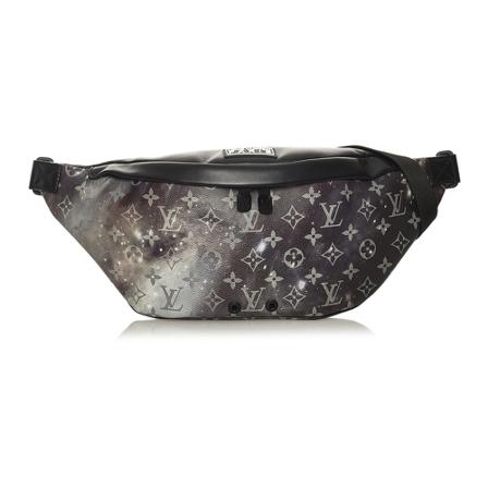 Louis Vuitton Vintage, Pre-owned Monogram Galaxy Discovery Bumbag Zwart, Dames, Maat:ONE Size