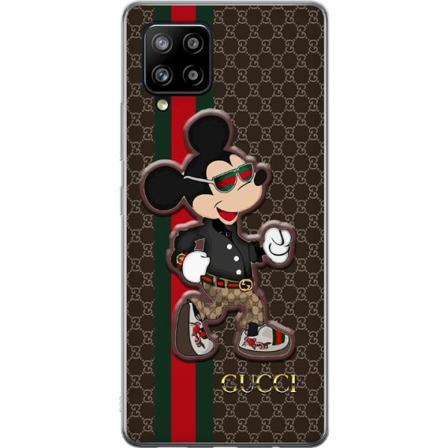 Samsung Galaxy A42 5g Genomskinligt Skal Cc Happy Mouse