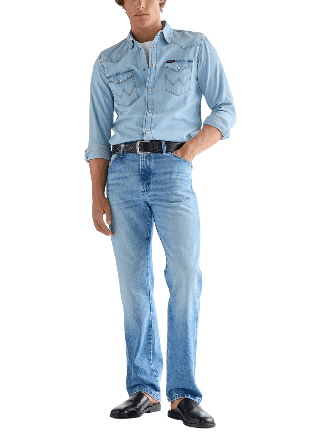 Wrangler 13MWZ Jeans Herr Blå W32/L32