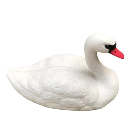 HKK Flydende Svane Jagt Lokkemad Have Dekoration Plast Hvid Svane Kunstig Dekoration Hjem Have Dekoration
