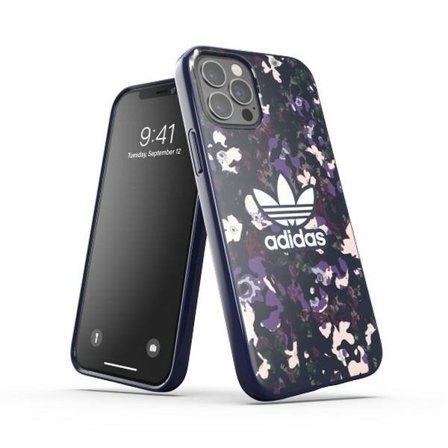 Adidas OR SnapCase Graphic-etui til iPhone 12 Pro / iPhone 12 - lilla