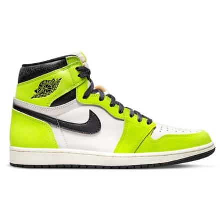 Jordan sneakers 1 Retro High Visionaire , Groen , Heren , Maat: 42 1/2 EU