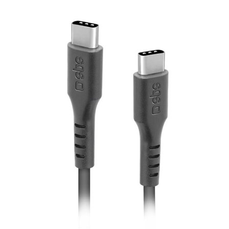 SBS TECABLETCC3M USB-C - USB-C 3m kabel - Sort