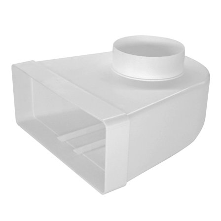 Europlast Albue med diameter 220x90mm Ø100mm