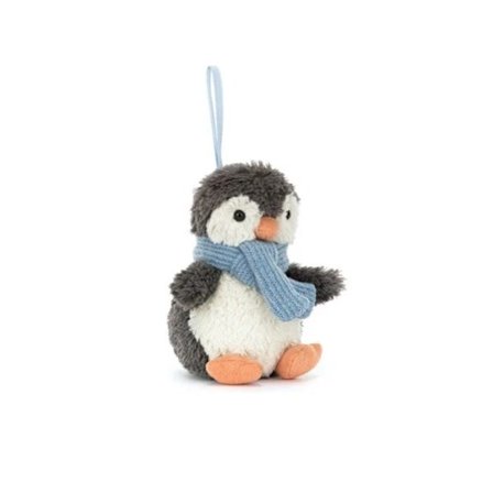JELLYCAT Arktis og Antarktis Serie Peanut Pingvin Dekoration 10cm