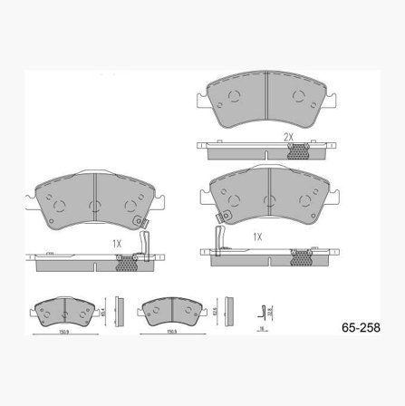 Biltema - Bremseklosser