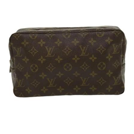 Louis Vuitton Vintage, Brown Canvas Louis Vuitton Trousse Toilette Bruin, Dames, Maat:ONE Size