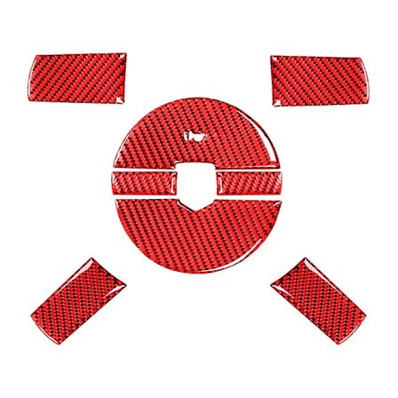 Tillbehör till Dodge Challenger i kolfiber, utan knappar