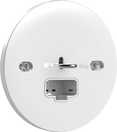 Schneider Electric Exxact Lampeuttak 2-polet, DCL, innfelt, for tak, Strømbrytere & vegguttak