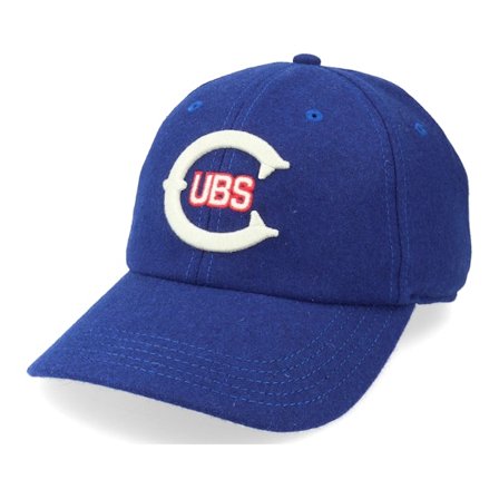 American Needle - Blå unconstructed Caps - Cubs Archive Legend Royal Dad Cap @ Hatstore