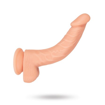 Viking Cock 19.5cm Böjd-Viking Cock - Vuxen.se - Mjuk dildo