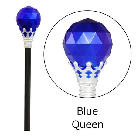 King Queen Scepter Princess Prince Cane BLUE QUEEN QUEEN
