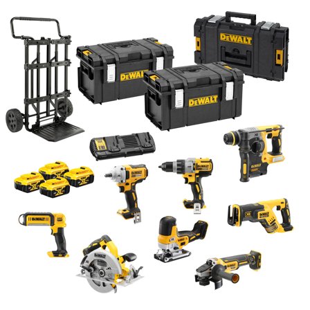 Dewalt DCK856P4-QW Työkalupaketti, Koneet