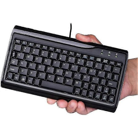 Full størrelse 78 taster Super Mini kablet tastatur, bærbar for datamaskin, bærbar PC, Mac Notebook (Profesjonell)