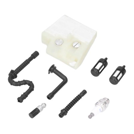 Motorsag reservedeler sett, luftfilter olje drivstoffslange kompatibel med Stihl 026 024 MS260 MS240 026 Pro, robuste og langvarige hageredskaper