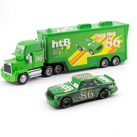 Biler Chick Hicks Lightning McQueen Mack Hauler Truck & Bil Legetøj Hjem Indretning Børn Gaver (FMY)
