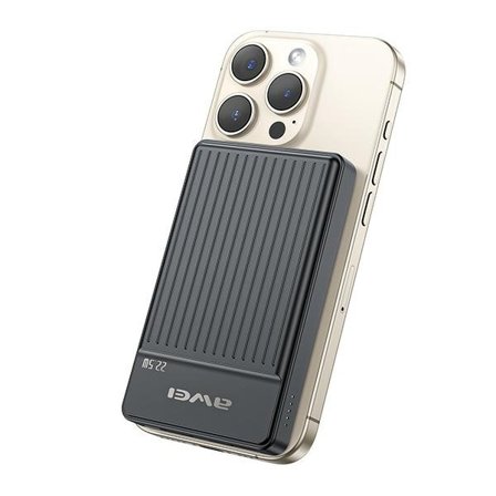 Awei Magsafe Powerbank 10000mAh 22.5W - Svart