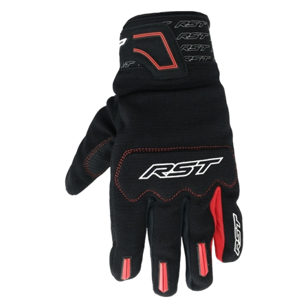 Motocyklové Rukavice RST Rider Černá/Červená M