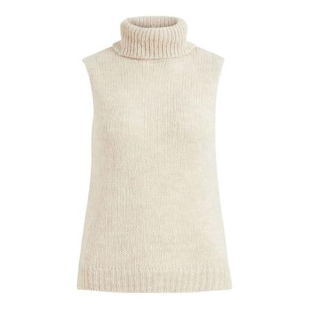 Object, Peyton Knit Waistcoat Beige, Dames, Maat:L