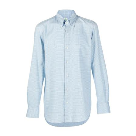 Finamore, Blouses & Shirts Niebieski, Mężczyzna, Rozmiar: M