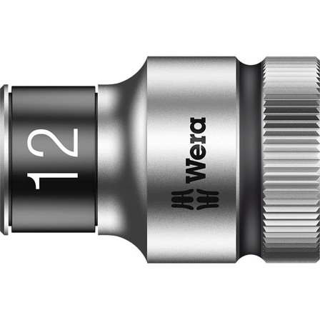 Wera 8790 HMC HF Sexkantshylsa 1/2" 12 mm, Handverktyg
