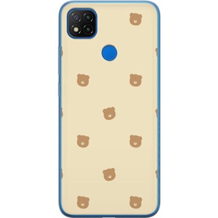 Mobilskal till Xiaomi Redmi 9C med Björnmönster