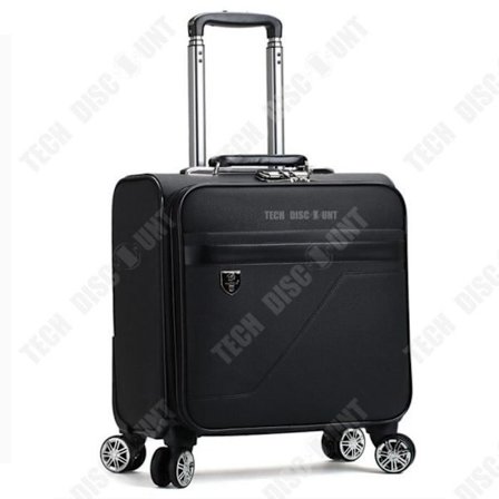 Lentokonesalkku - TD - 18 tuumaa - PU-nahka - Hälytys - Vesitiivis