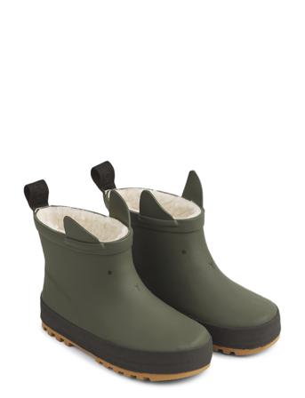 Jesse Thermo Rain Boot Shoes Rubberboots Low Rubberboots Lined Rubberboots Grønn Liewood