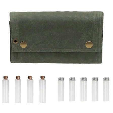 Udendørs Camping Krydderiflasker Tasker Sæt Bærbar Picnic Krydderiflasker Opbevaringstaske Krydderistativ