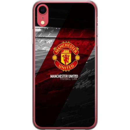 Apple iPhone XR Läpinäkyvä kuori Manchester United