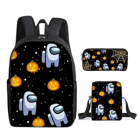Spaceman tecknad ryggsäck med stor kapacitet, studentryggsäck