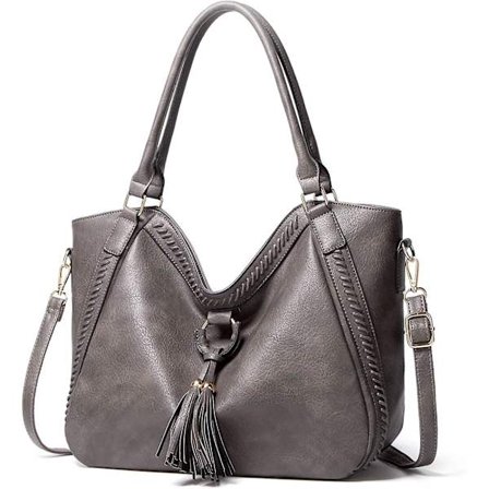 Women Handbags, Pu Leather Shoulder Bags Large Capacity Tote Bags Hobo Bags With Adjustable Shoulder Strap