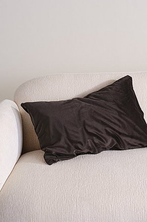 Jotex - Kussenhoes 40x60 Cm Donkerbruin Donkerbruin - SAVANNAH - Koop Sierkussens & hoezen bij Jotex