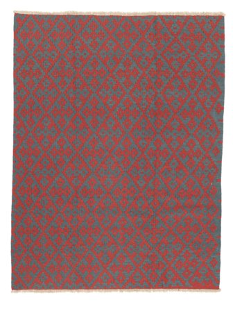 Kilim Qashqai Rug Oriental Dark Red/Dark Teal ( Persia)