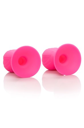 Kjøp Cal Exotics Silicone Pro Nipple Suckers Pink - Brystvorte sugekopper | God pris