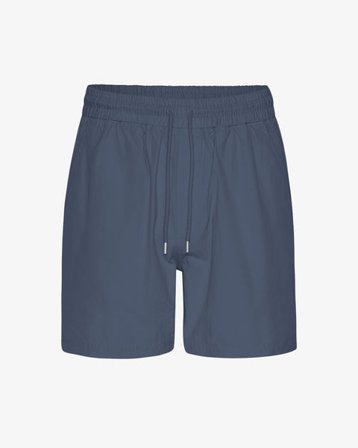 Organic Twill Shorts - Petrol Blue - Male - S