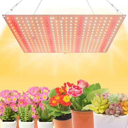 Plant Paradise: Kasvuvalo, joka mukautuu kaikkiin kasvuvaiheisiin, vaivaton asennus ja säätö sisäkasveille, korkea sato, 2 jalkaa korkea tehdasalue