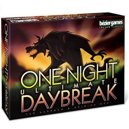 Norsk versjon brettspillleker One Night Daybreak