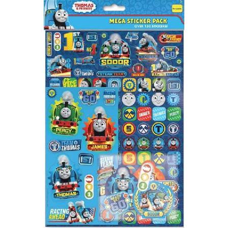 Thomas & Friends Mega Sticker 150 St Klistermärken Tåget