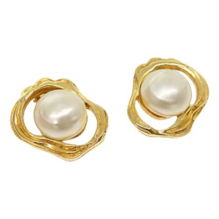 Chanel Vintage - Vintage Smycken - Gul - Dam - Storlek: One Size, Dam, Storlek: ONE SIZE
