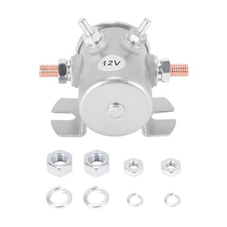 Max 300a kontinuerlig drift solenoid relä 12v Dc solenoid för golfbilar, vinsch, marin i rusning