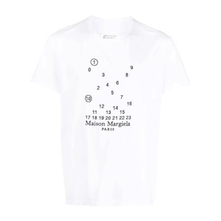 Maison Margiela T-Shirts Hvid, Herre