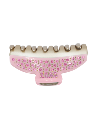 MATCH - Hårklype med strass - Intex - Str. ONESIZE - Dame - Tilbehør - Rosa - 100% akryl