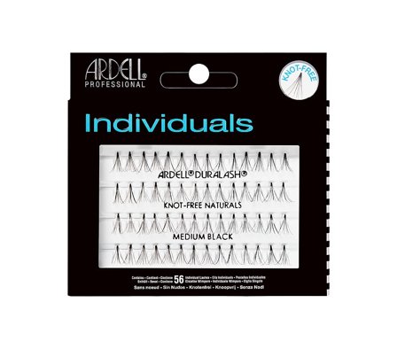 Ardell Individual Knot-free Medium Medium, Makeup, Øjenvipper, Kunstige Øjenvipper
